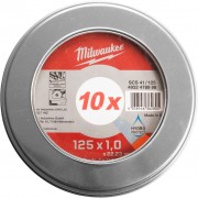 Milwaukee 4932478998 Диск отрезной SCS 41/125 10шт